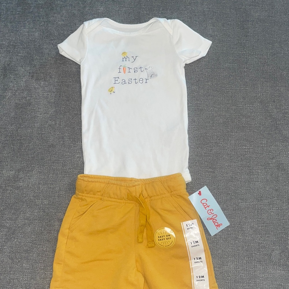 My First Easter 12 Month Infant Outfit